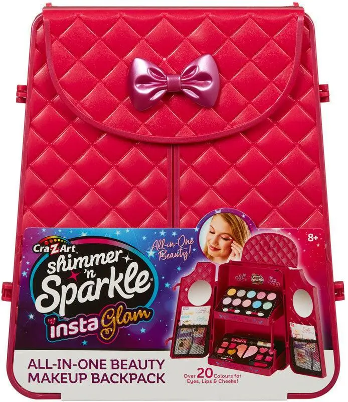 Shimmer 'N Sparkle Insta Glam All-In-One Makeup Carryall – Back Style 1
