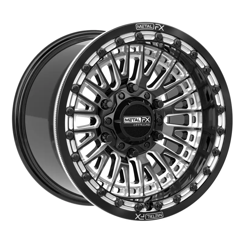 Slayer 6R Beadlock Wheel – Gloss Black Contrast Cut 2