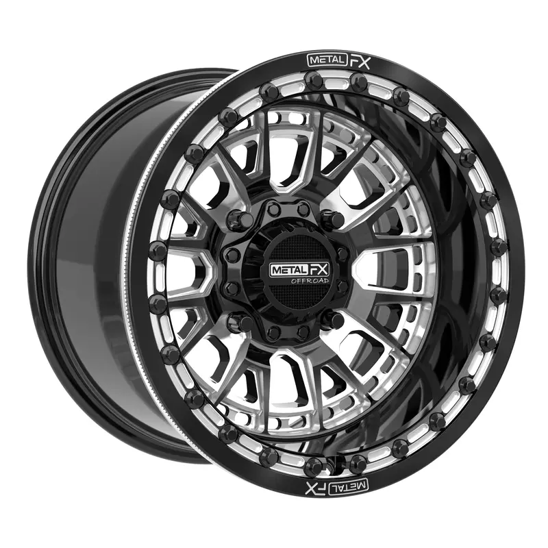 Slayer Beadlock Wheel – Gloss Black Contrast Cut Version 1