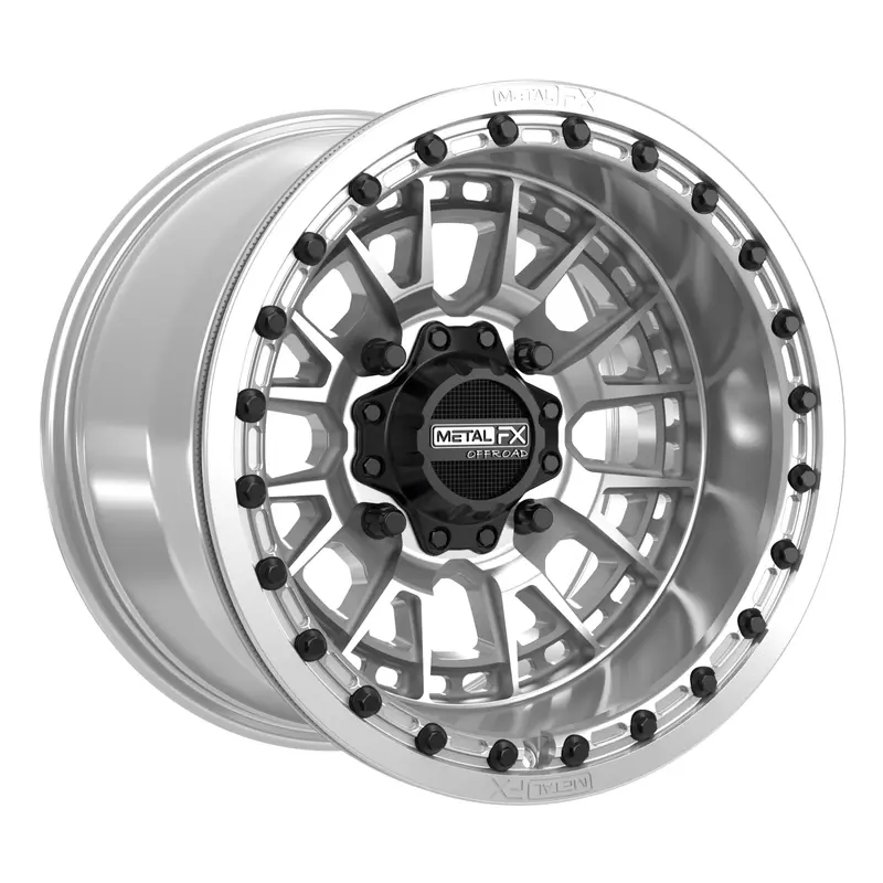 Slayer Beadlock Wheel – Raw Aluminum 1