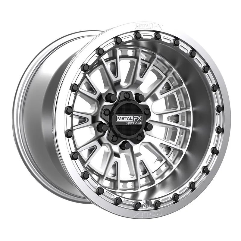 Slayer R Beadlock Wheel – Raw Aluminum Finish 1