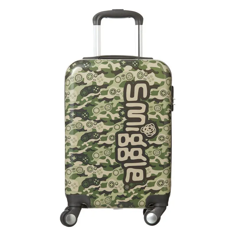 Smiggle Beam Four-Wheel Travel Trolley Bag – Khaki 1
