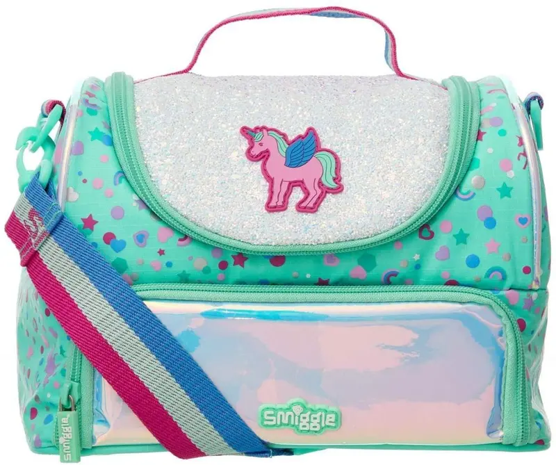 Smiggle Believe Double-Layer Insulated School Lunchbox 1