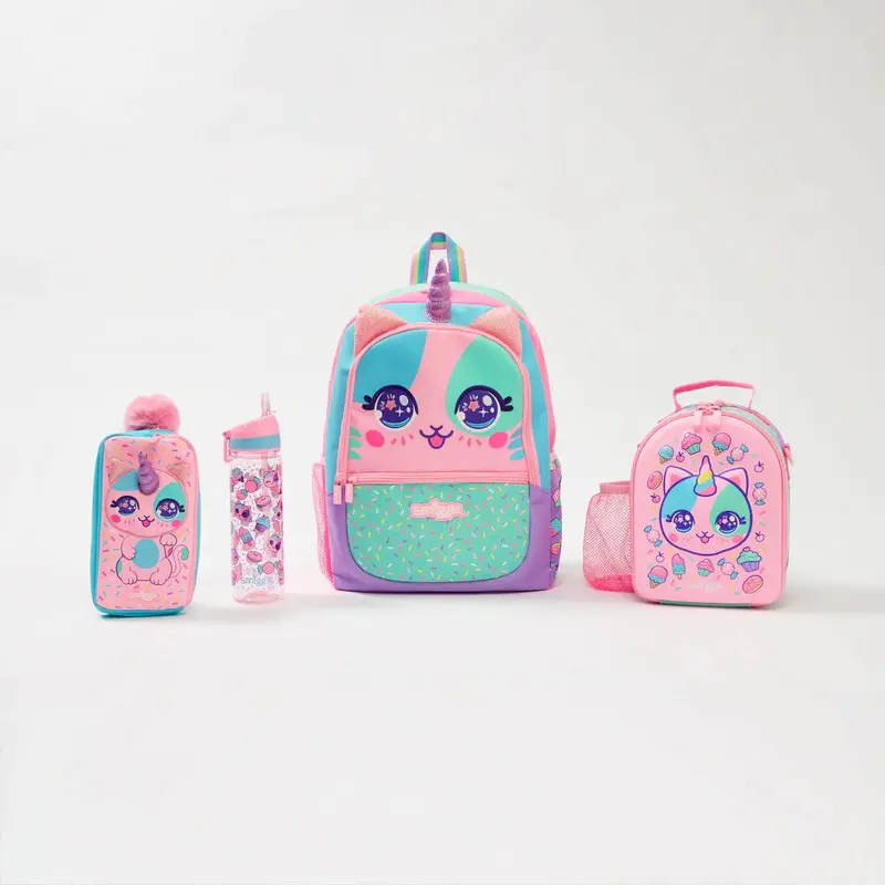 Smiggle Best Budz Hardtop Lunchbox Bundle – Pink Essentials Kit 1