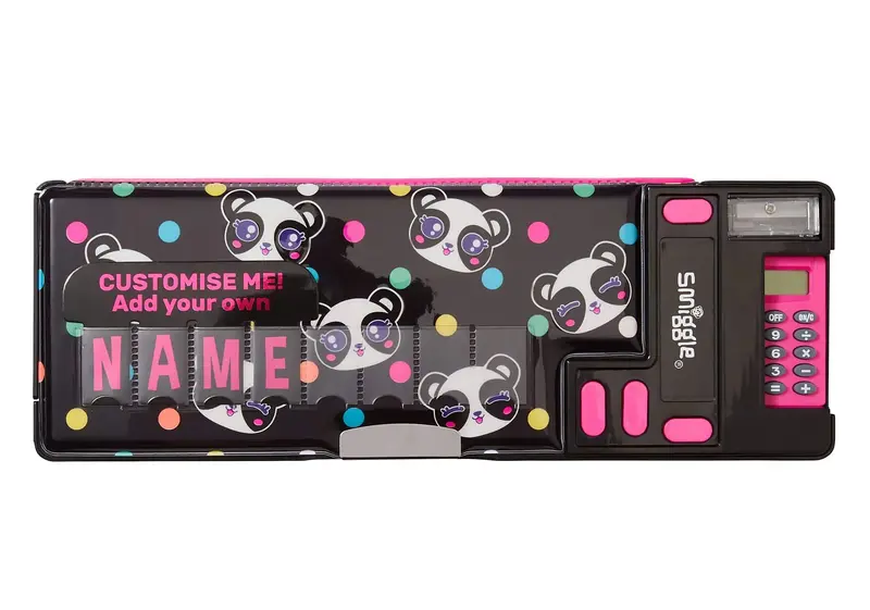 Smiggle Best Budz Multi-Color Pop-Out Pencil Case – Black Accent Design 1