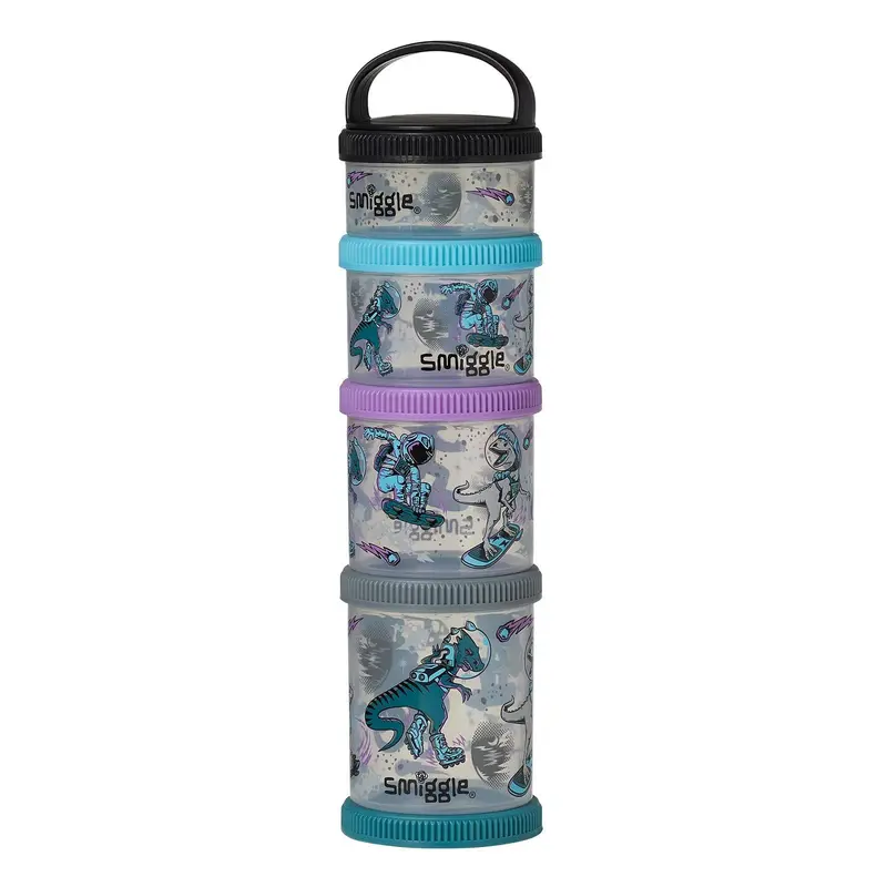 Smiggle Better Together Large Snack & Stack Food Containers 1