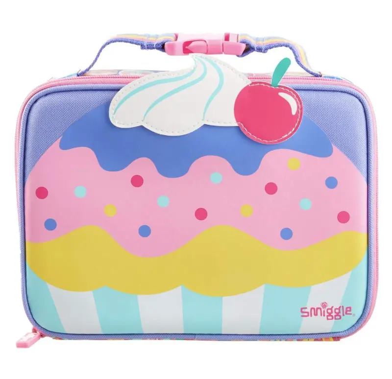 Smiggle Cupcake-Shaped Insulated Lunchbox 1