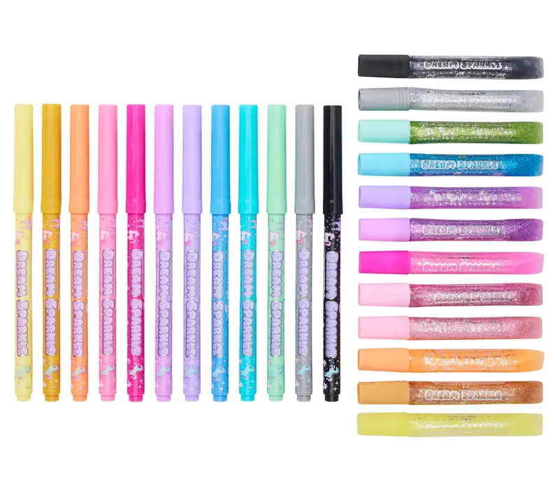 Smiggle Dream Sparkle Scented & Colour-Changing Marker Set 1