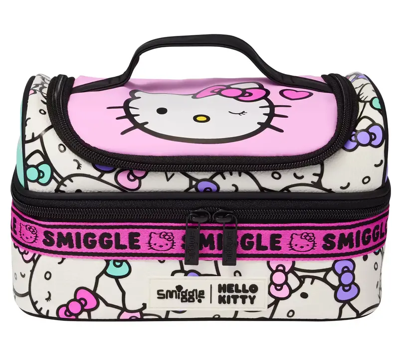 Smiggle Hello Kitty Double-Tier Lunchbox – Assorted Design 1