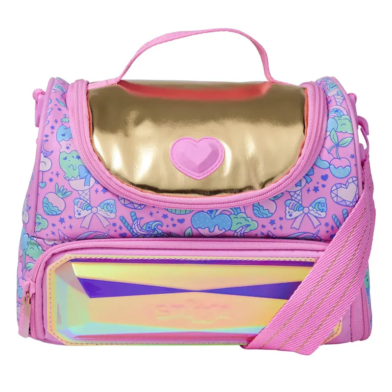 Smiggle Radiant Large Double-Compartment Lunchbox With Strap 1