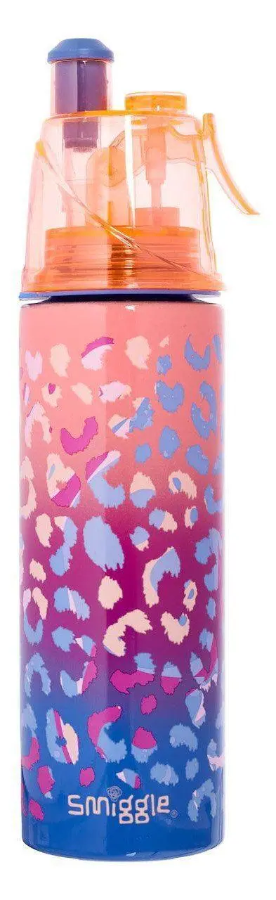 Smiggle Spritz Coral Stainless Steel Drink Bottle 1