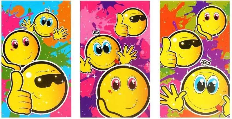 Smiley-Face Themed Notebook For Kids 1