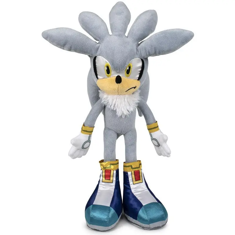 Sonic The Hedgehog 2 Silver Plush Toy – 44 Cm Tall 1