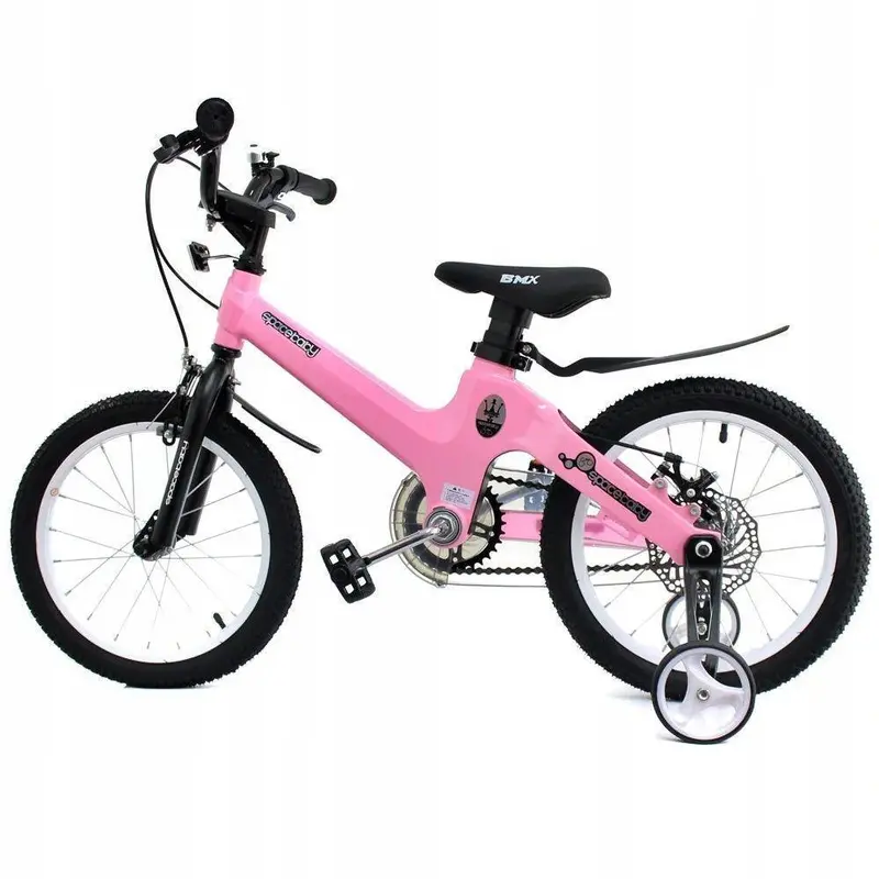 Spacebaby 12-Inch Pink Bmx Bike – Entry-Level Kids’ Bike 1