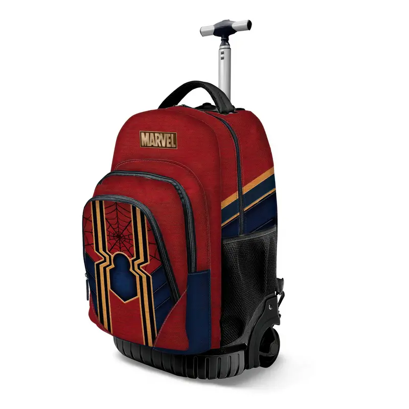 Spider-Man Drop Red Fan Gts Rolling Backpack 1