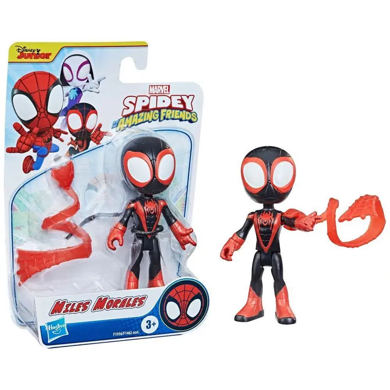 Spidey And His Amazing Friends Miles Morales Hero Action Figure 1