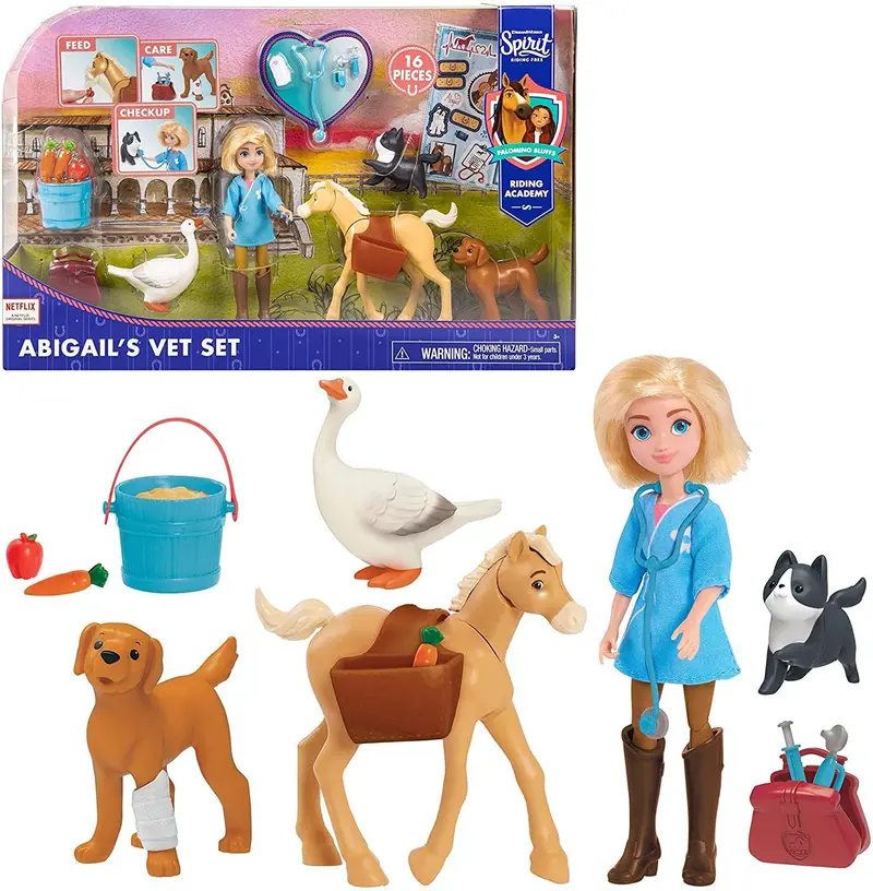 Spirit Abigail’S Vet Set – Role-Play Animal Care Toy With Accessories 1