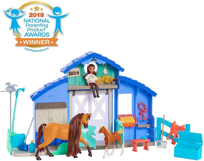 Spirit Riding Free Lucky & Spirit Grooming Paddock Playset 1