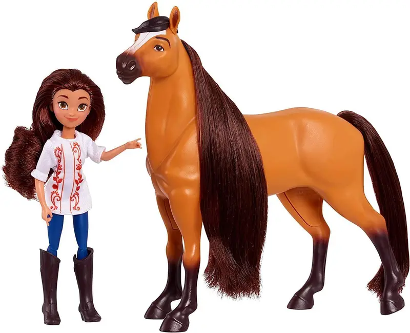 Spirit Riding Free Mini Doll & Horse Set – Lucky And Spirit 1
