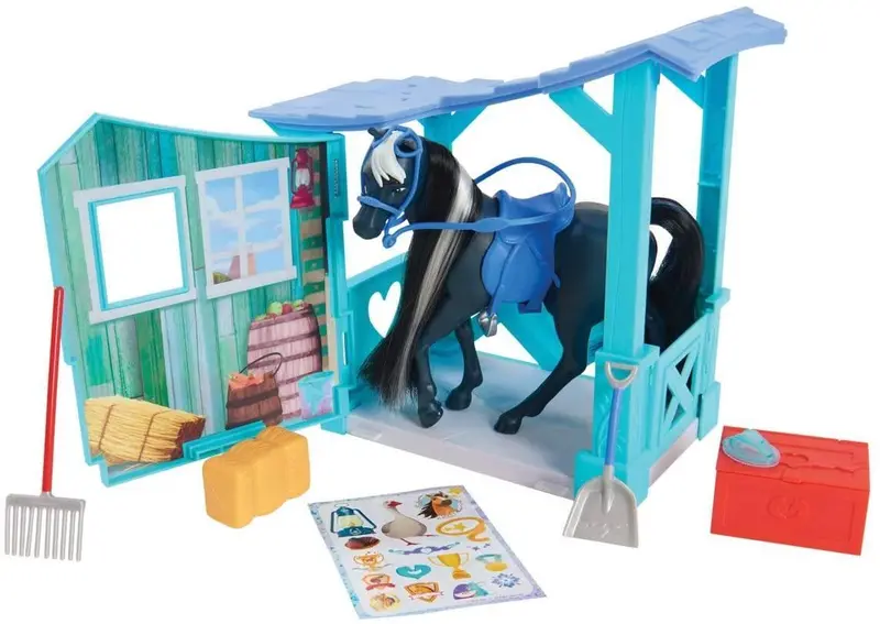 Spirit The Horse And Stable Playset – Dreamworks Interactive Toy Set 1