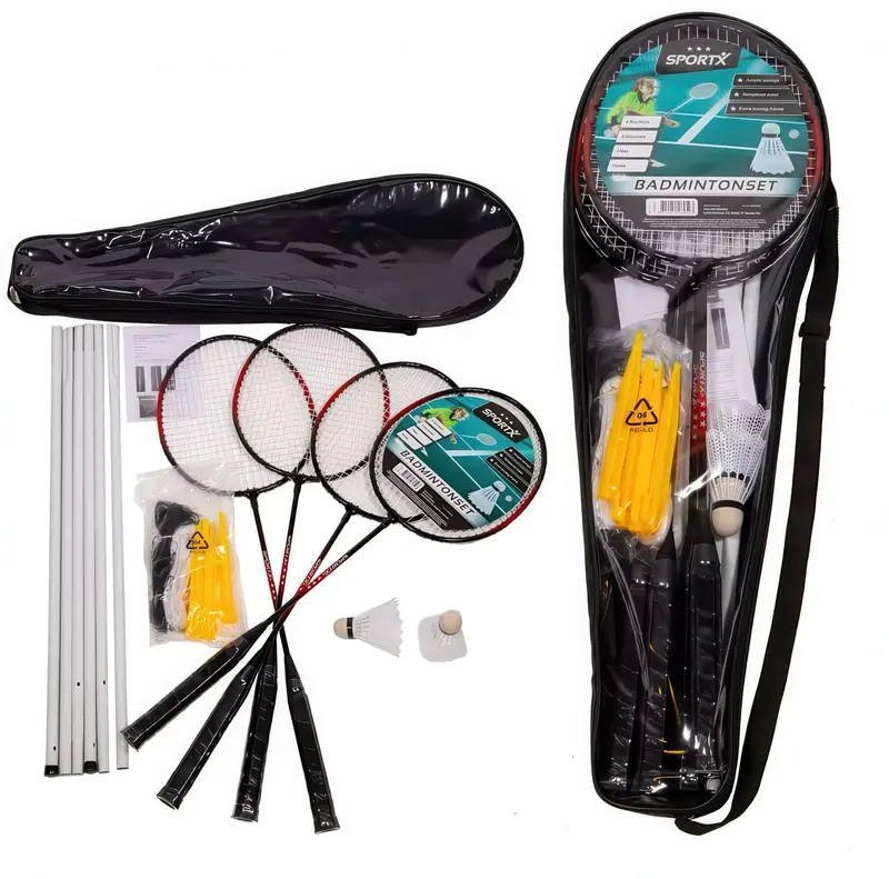 Sportx Complete Badminton Set With Carry Bag & Net 1