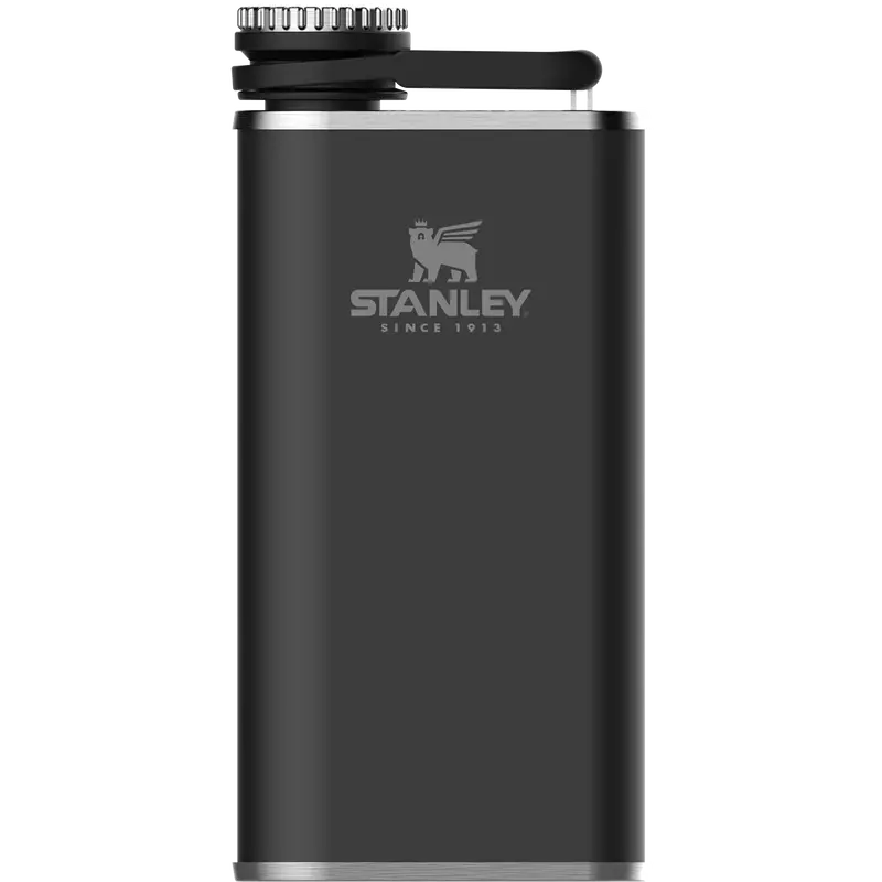 Stanley Classic Easy-Fill Wide-Mouth Flask – 0.23 L Portable Stainless Steel Bottle 1
