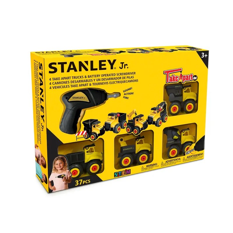 Stanley Jr. Dot Truck – Take-Apart Pretend Play Toy 1