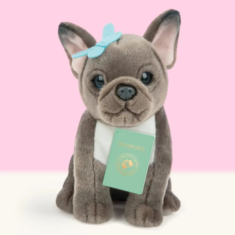Studio Pets Bibi French Bulldog Plush Toy – 23Cm Premium Soft Stuffed Animal 1