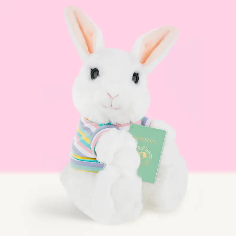 Studio Pets Bunbun Dutch Dwarf Rabbit Plush – 16Cm Soft Stuffed Bunny 1