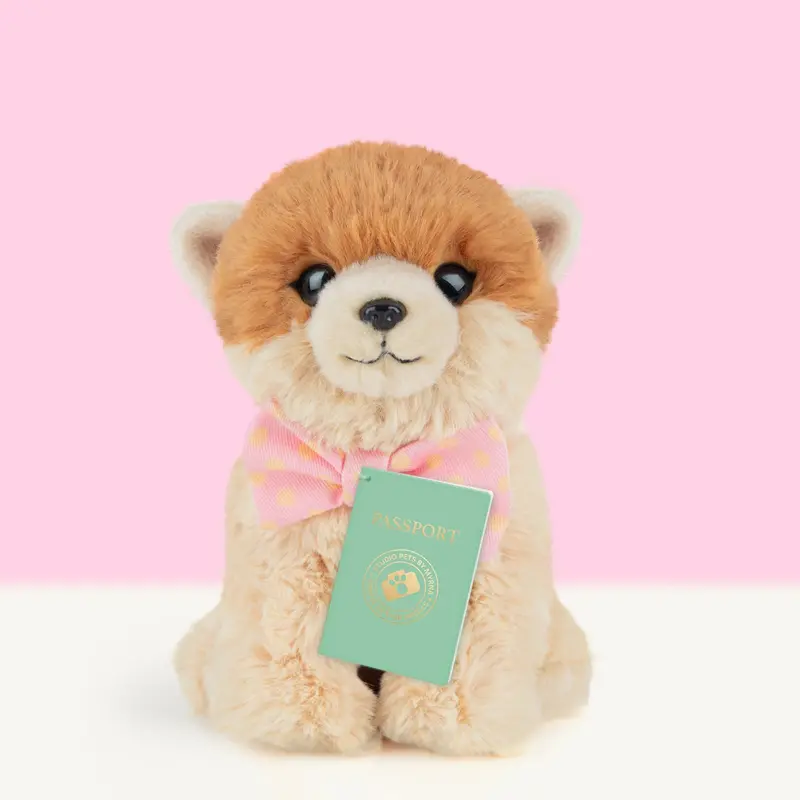 Studio Pets Pompom Pomeranian Plush – 23Cm Full-Size Fluffy Dog Toy 1