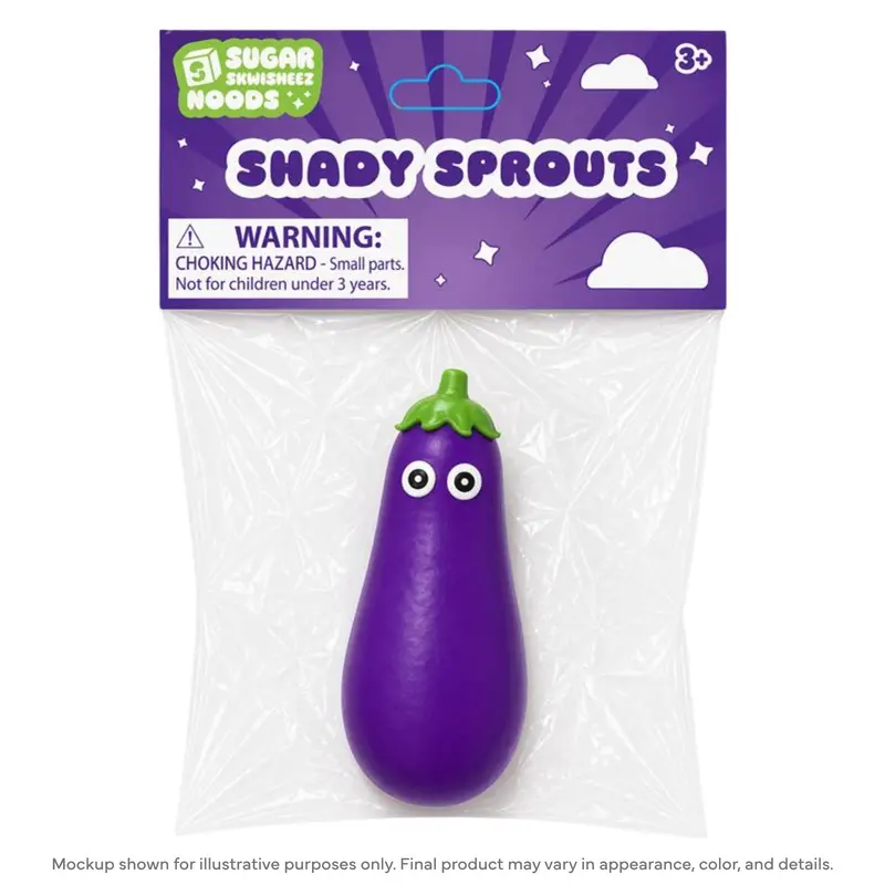 Sugar Skwisheez Noods Shady Sprouts – Botanical-Inspired Character Series 1