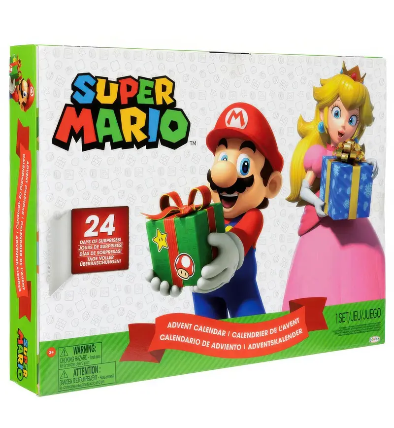 Super Mario Bros Themed Advent Calendar – Holiday Countdown Kit 1
