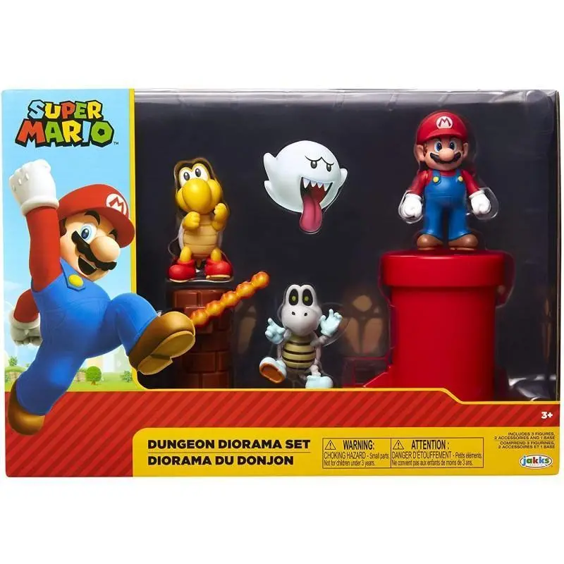 Super Mario Dungeon Diorama Playset – Jpa85989 Themed Display & Play Scene 1