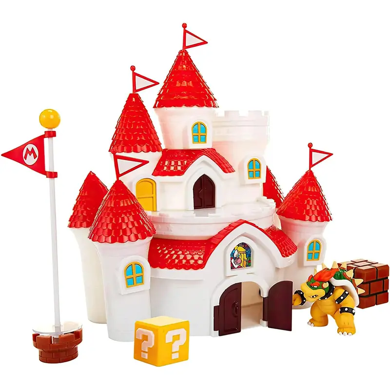 Super Mario Mushroom Kingdom Castle Interactive Playset 1