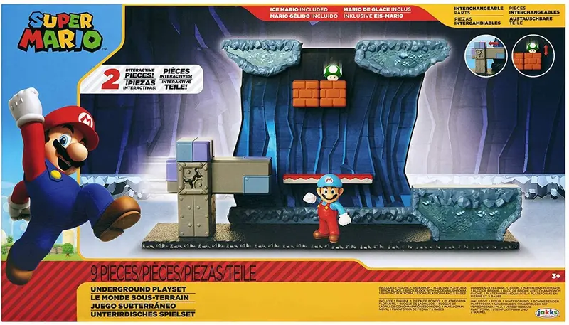 Super Mario Underground Game Set – Jpa40427 Exploratory Play Kit 1
