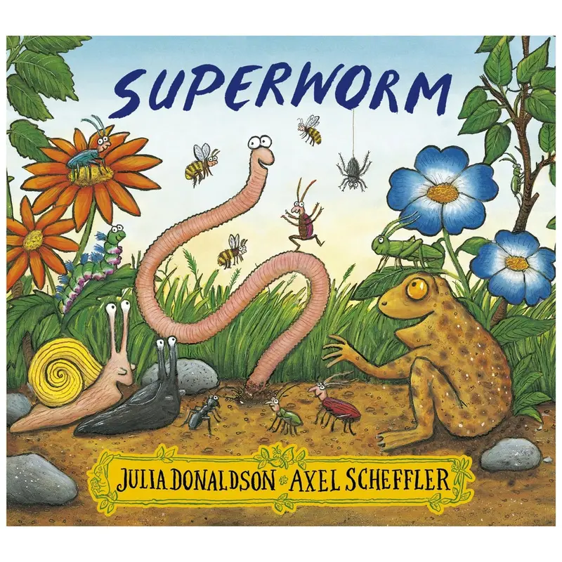 Superworm – Julia Donaldson Illustrated Paperback 1