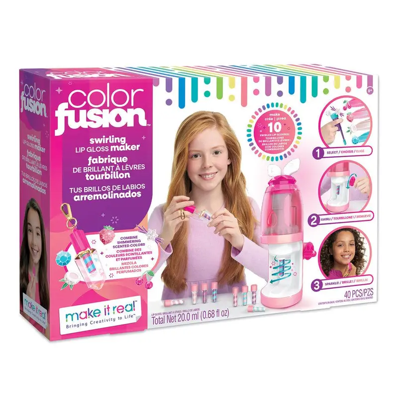 Swirling Lip Gloss Maker – Diy Cosmetic Craft Kit For Personalized Glosses 1