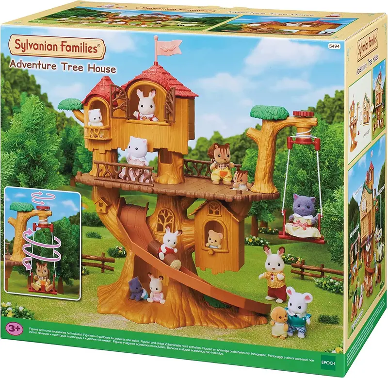 Sylvanian Families Adventure Treehouse – Multi-Level Play Environment 1