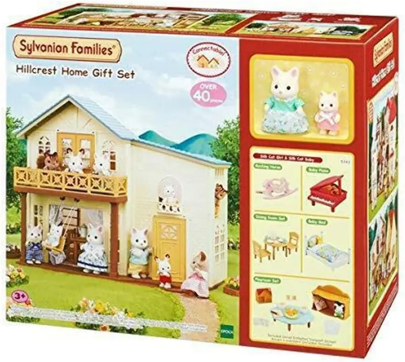 Sylvanian Families Hillside House – Detailed Dollhouse Playset 1
