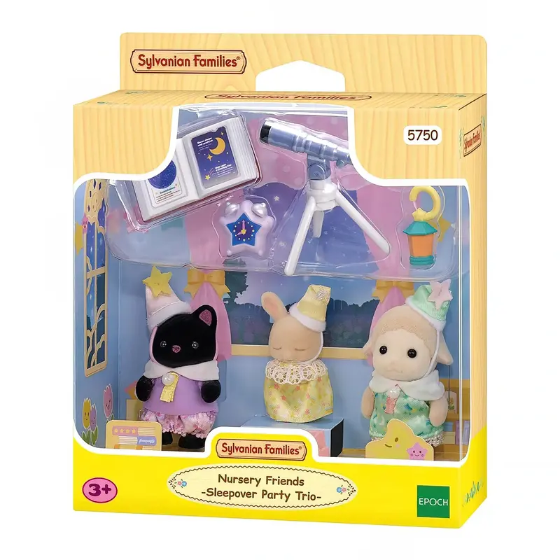 Sylvanian Families Nursery Friends Sleepover Party Trio 1
