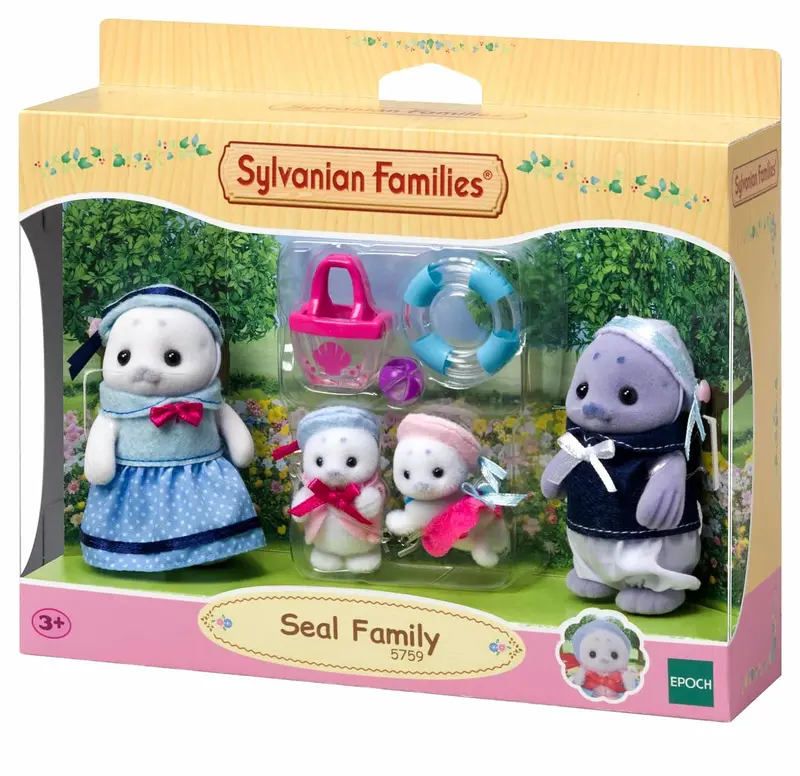 Sylvanian Families Seal Family Figurine Set (5759) 1