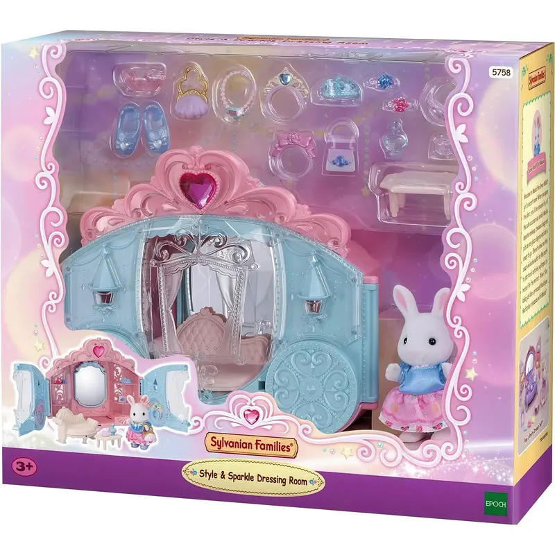 Sylvanian Families Style & Sparkle Dressing Room Playset (5758) 1