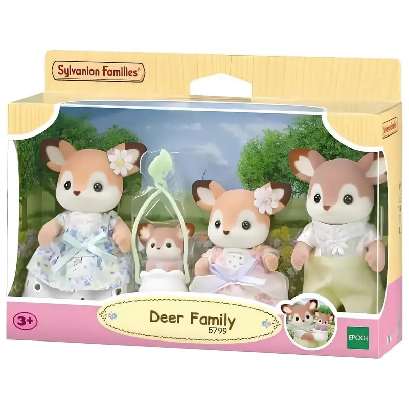 Sylvanian Families Wooden Deer Family Set 1