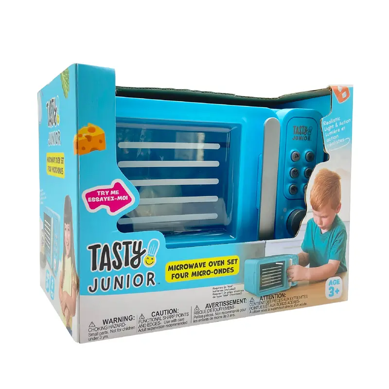 Tasty Junior Microwave Playset With Sound & Light Effects 1