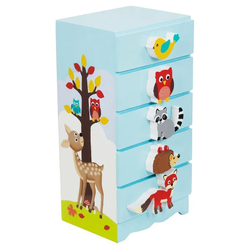 Teamson Usa Enchanted Woodland Themed Jewelry Storage Box 1