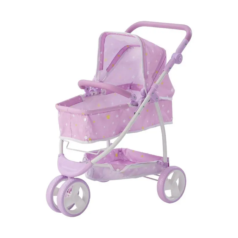 Teamson Usa Olivia’S Little World 2-In-1 Adjustable Baby Doll Pram 1