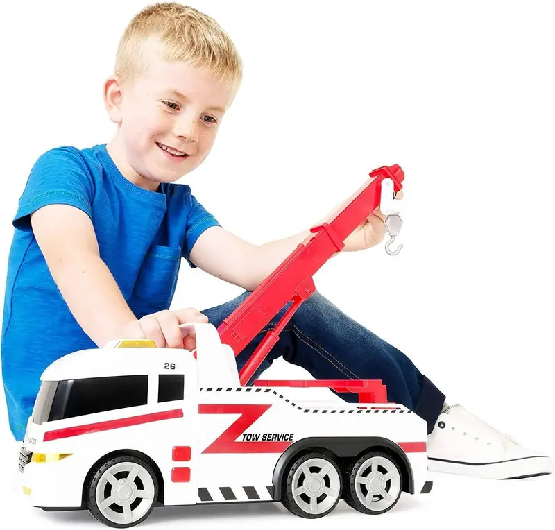 Teamsterz Mighty Tow Truck – Large Light-And-Sound Interactive Vehicle 1