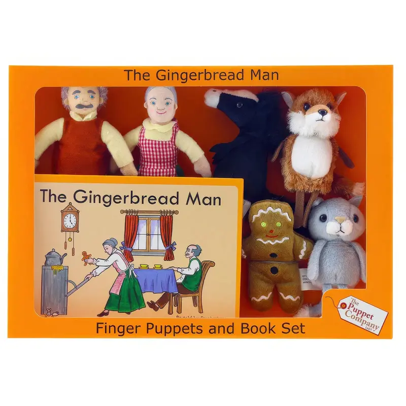 The Gingerbread Man Story Set By The Puppet Company – Interactive Folk Tale Puppets 1