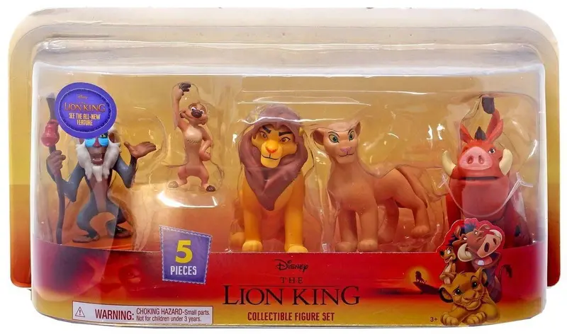 The Lion King Collectible Figure Set – 5-Piece Themed Playset 1
