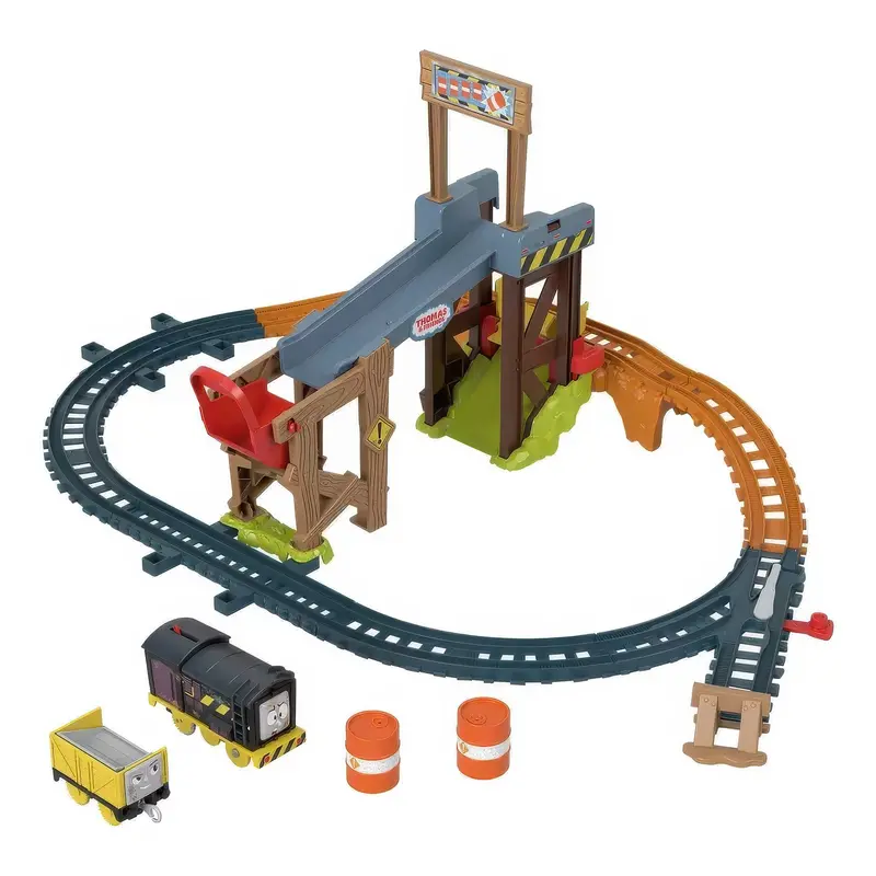 Thomas & Friends Diesel’S Lift-And-Load Construction Train Set 1
